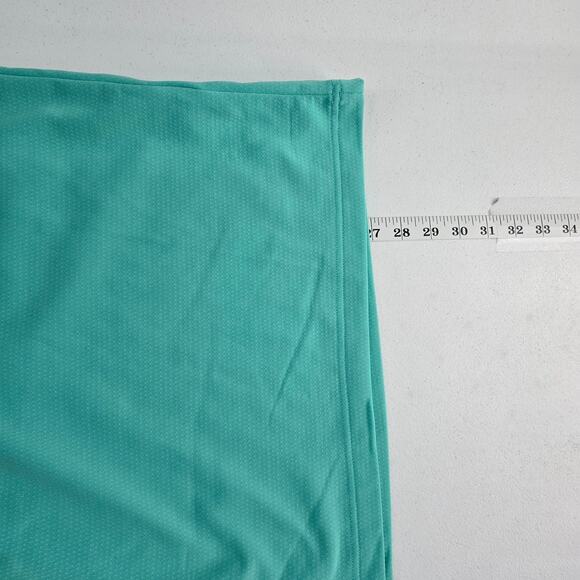 Under Armour Golf Men’s Small Loose Fit ½ Zip Pullover Blue Teal Colorblock 6409 - Picture 4 of 8